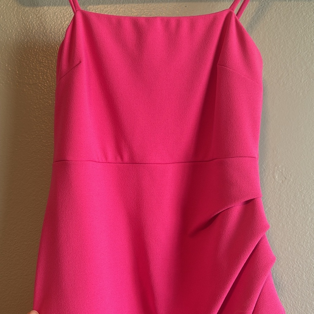 Vici Boutique Blue Blush Barbie Pink Mini Bodycon Dress Women's Small - Picture 5 of 5